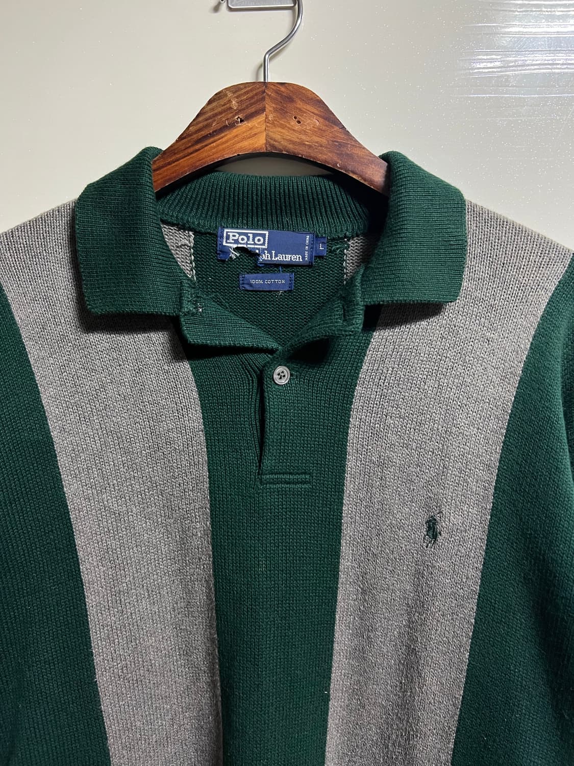 폴로 랄프로렌 스트라이프 긴팔 니트 상품이미지2