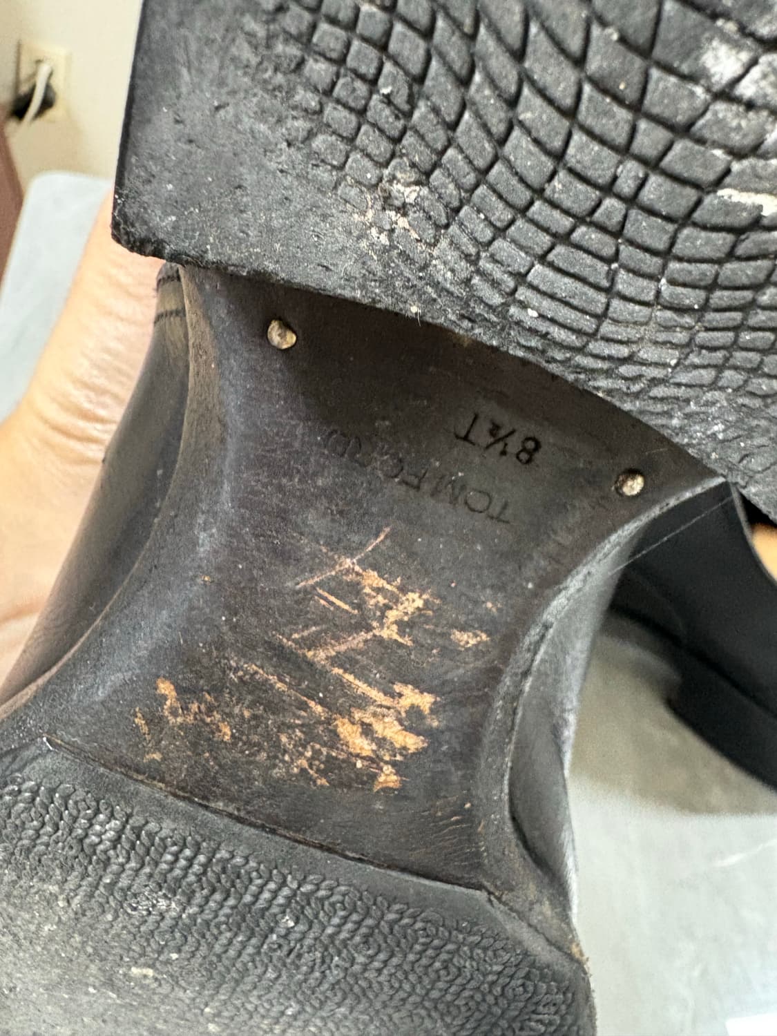 톰포드 지아니 스트레이트팁 8.5사이즈 상품이미지3