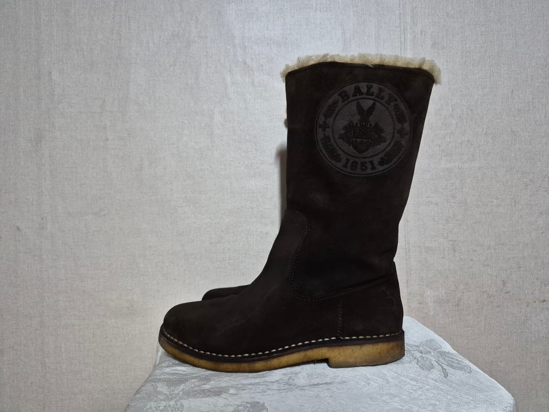 발리 스웨이드 양털 부츠 38 1/2 (250) 상품이미지2