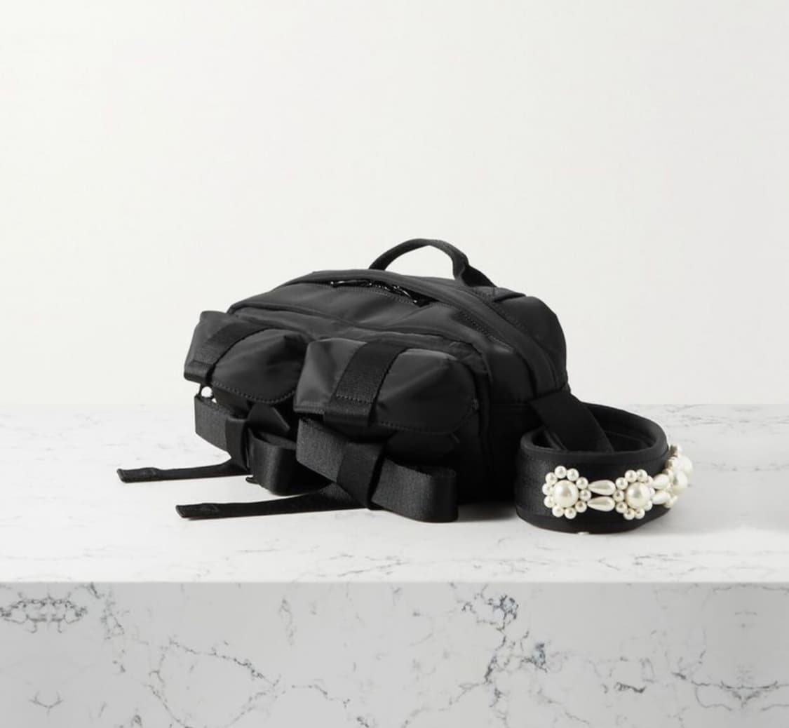 simone rocha 시몬로샤 보우백 / 벨트 백 진주 장식 쉘 판매합 상품이미지5