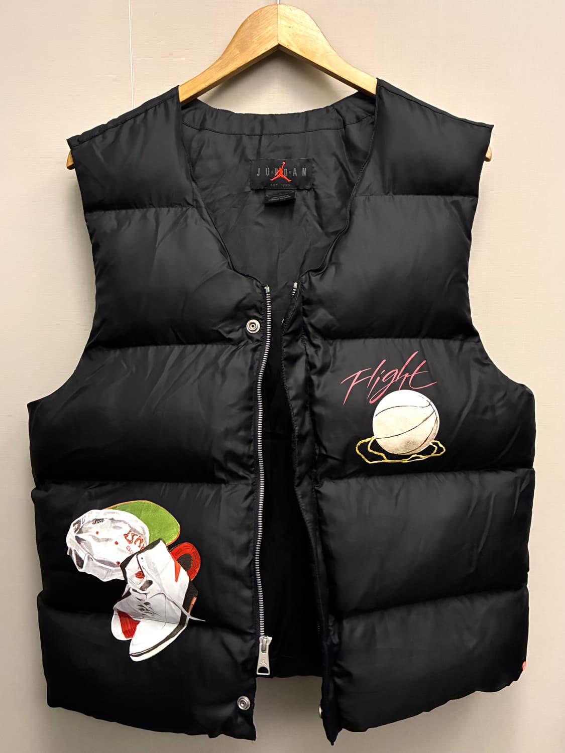 (L)나이키 조던 플라이트 아티스트 시리즈 패딩베스트 패딩조끼 상품이미지8