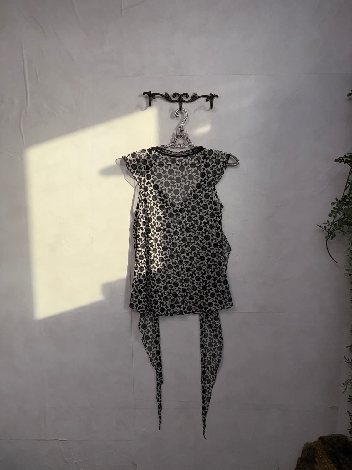 KOOKAI black & white sunflower ribbon bl 상품이미지7