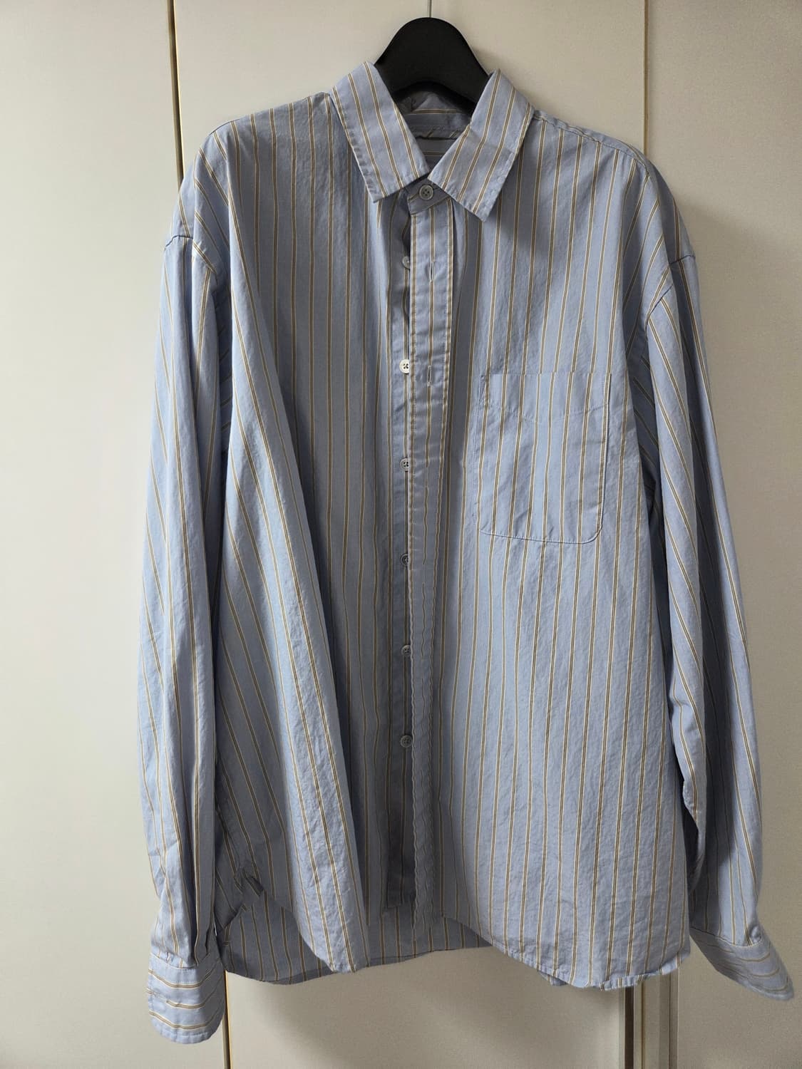 (2) 인더로우  멀티 스트라이프 셔츠 상품이미지3