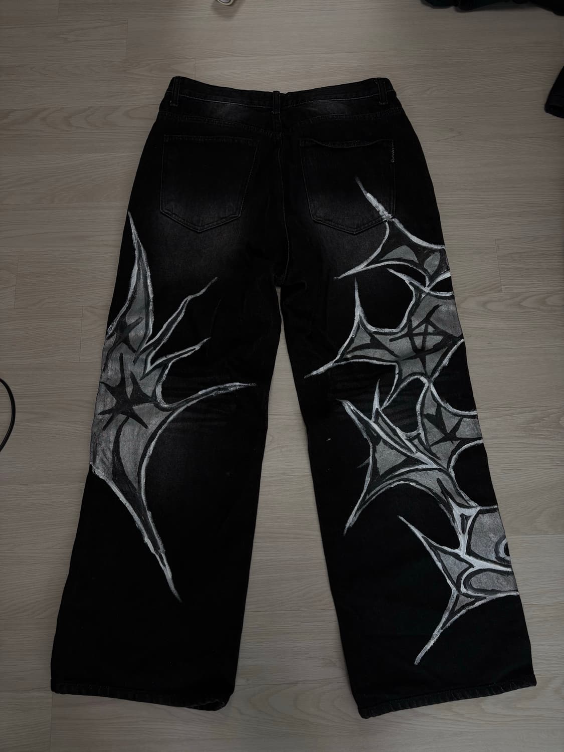 빈티지 페인팅 데님 상품이미지2