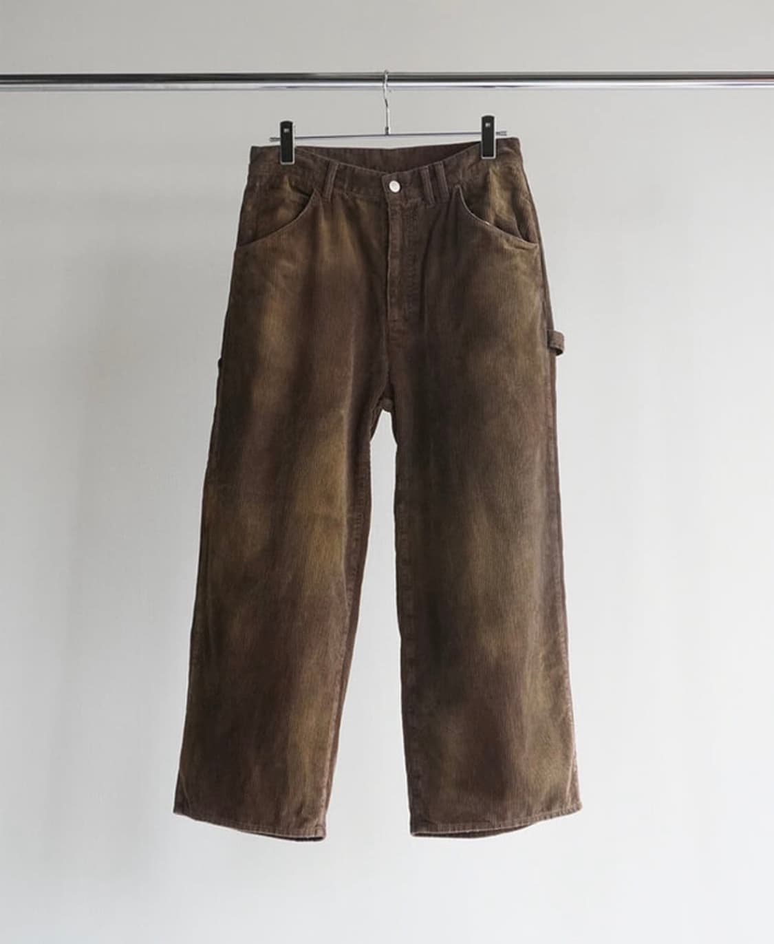 [1사이즈 구매]안셀름 코듀로이 브라운 페인터 팬츠 상품이미지1