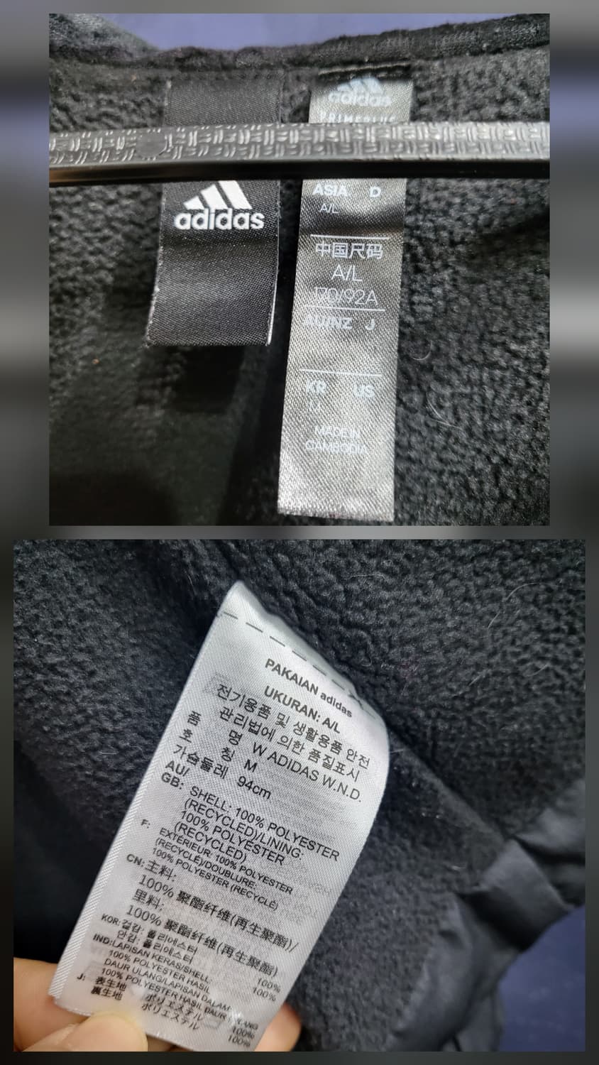 아디다스 후드 기모자겟 상품이미지7