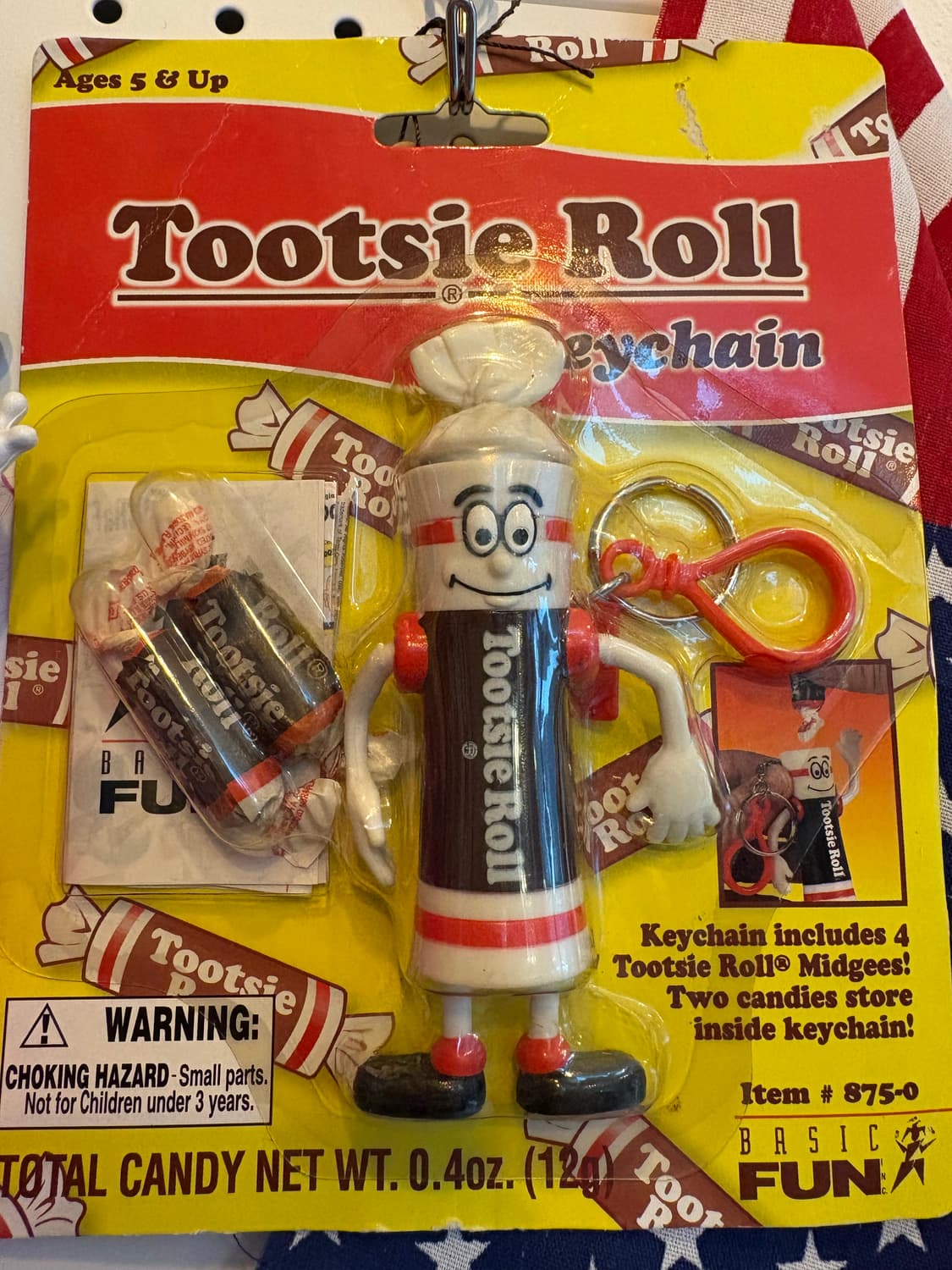 Tootsie Roll 투시롤 빈티지 키링 상품이미지1