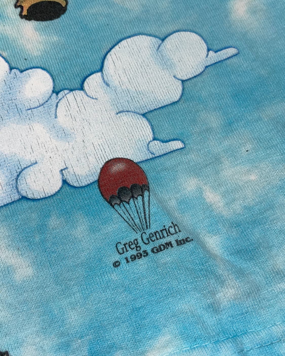 Rare!) OG 90s Grateful Dead AOP T-Shirt 상품이미지4