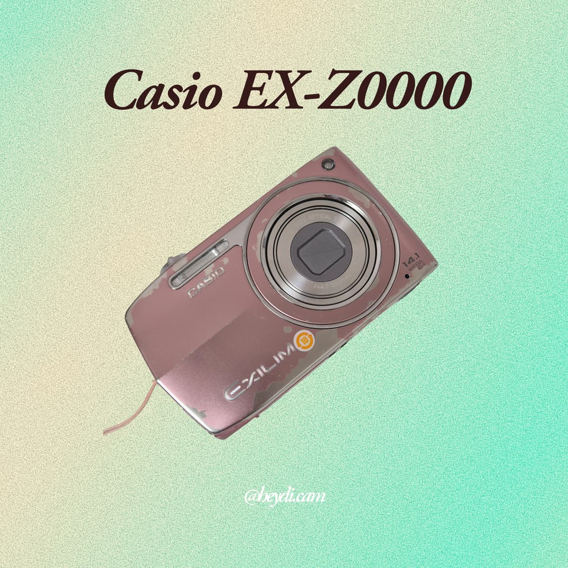 (로제, 모카, 아일릿) 카시오 엑슬림 z2000 핑크 상품이미지4