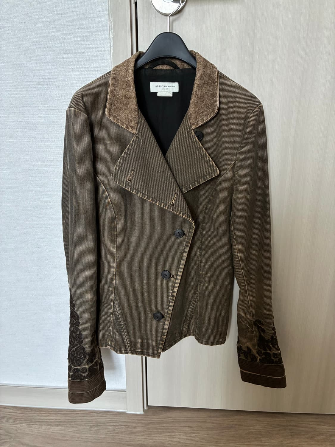 드리스 반 노튼 코튼 블레이저 상품이미지1