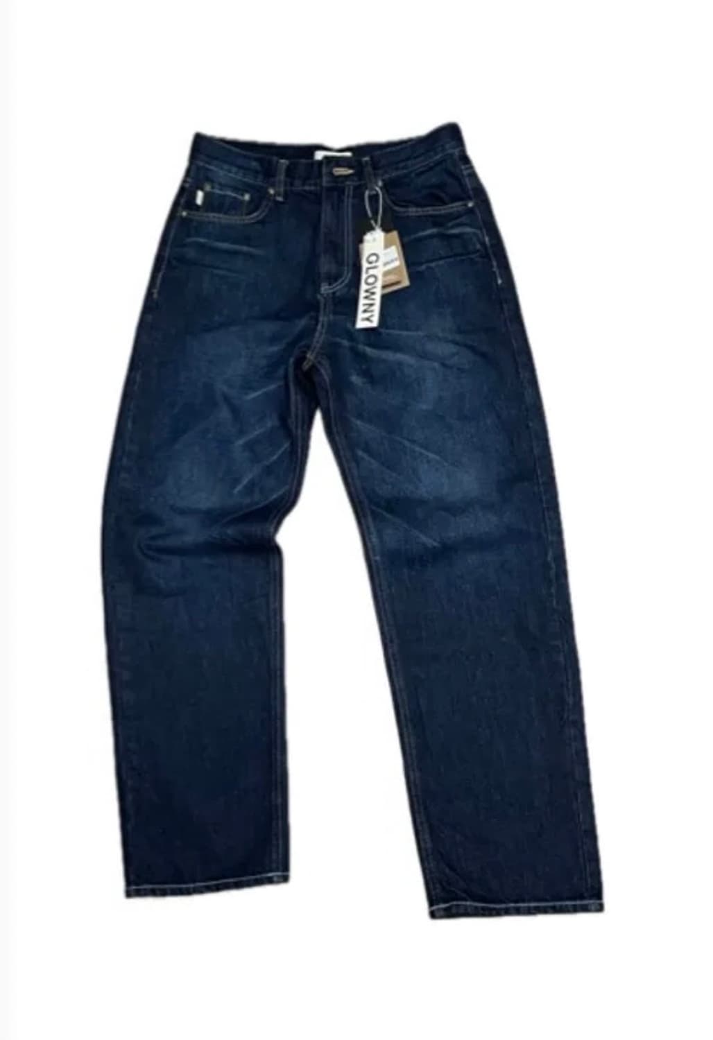 글로니 93 미드라이즈 루즈핏 진 인디고 상품이미지1