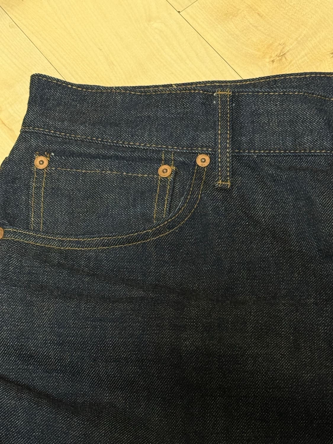 아웃스탠딩 30s 셀비지 데님 34사이즈 상품이미지5