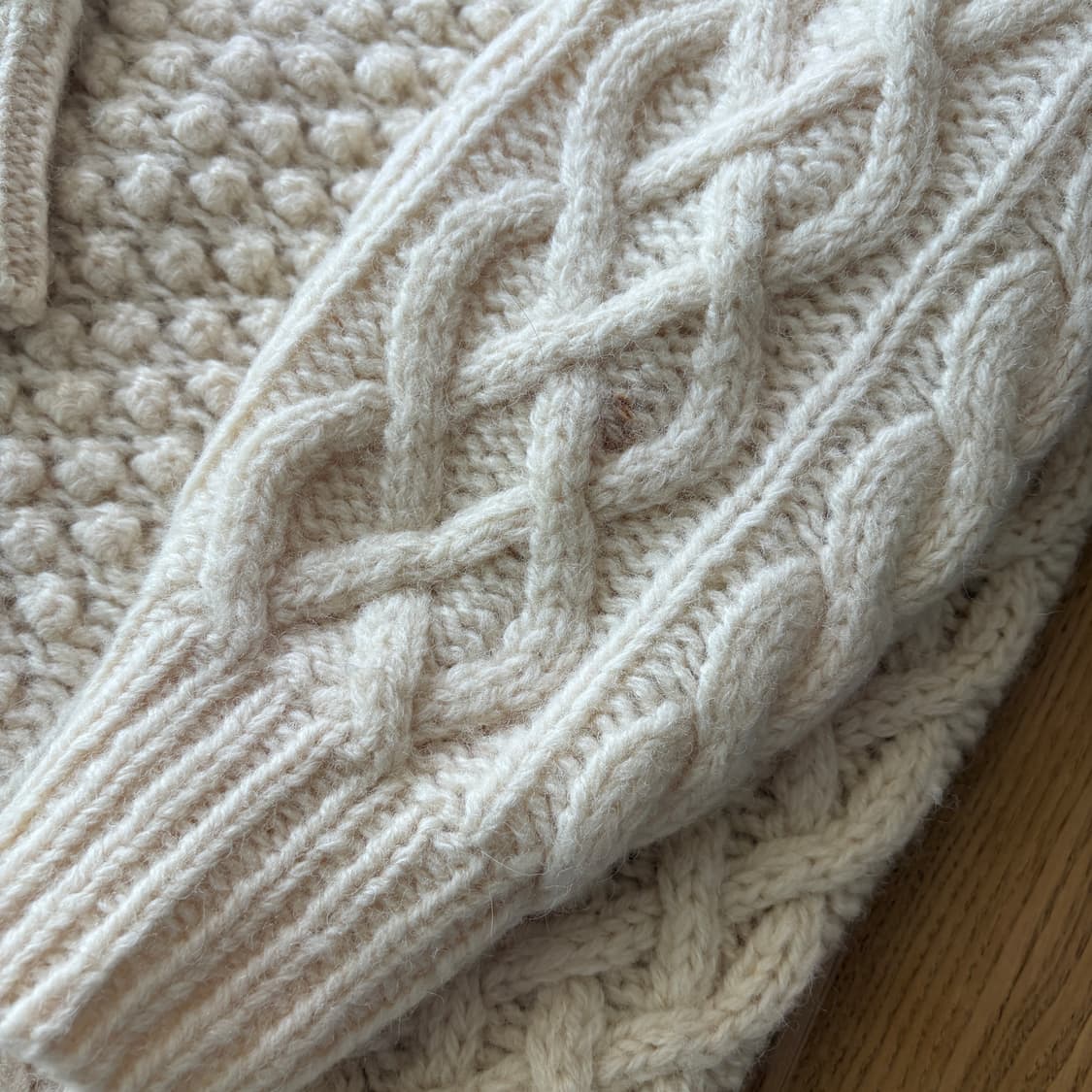  ▫️Aran Wool Knit 상품이미지10