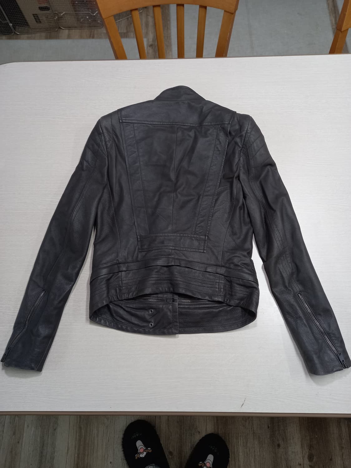 S80 SYSTEM 한섬 양가죽 라이더 자켓 다크브라운 S-205 상품이미지2