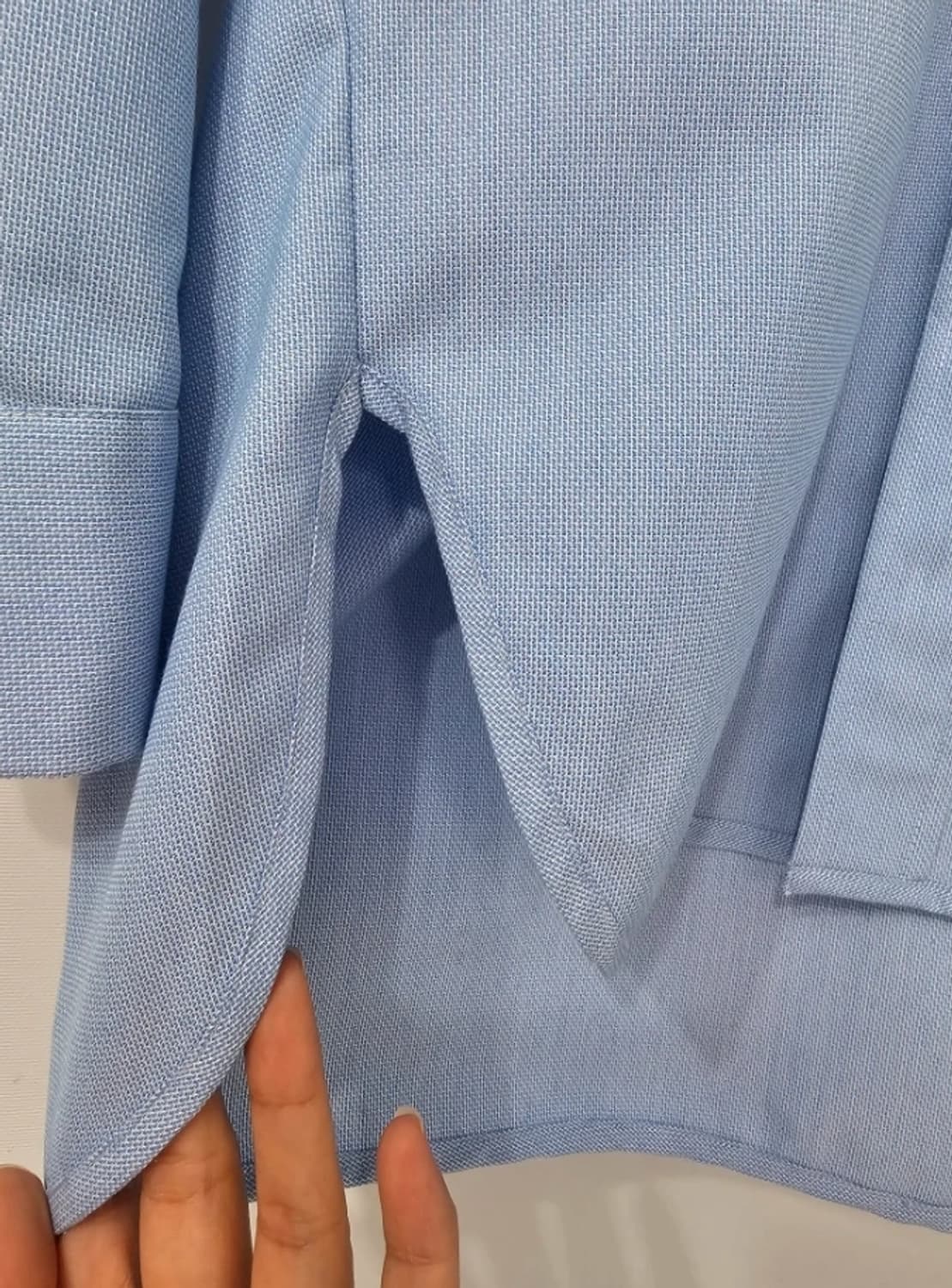 한섬 마쥬 MAJE 포플린 오버핏 셔츠 ~55 상품이미지5