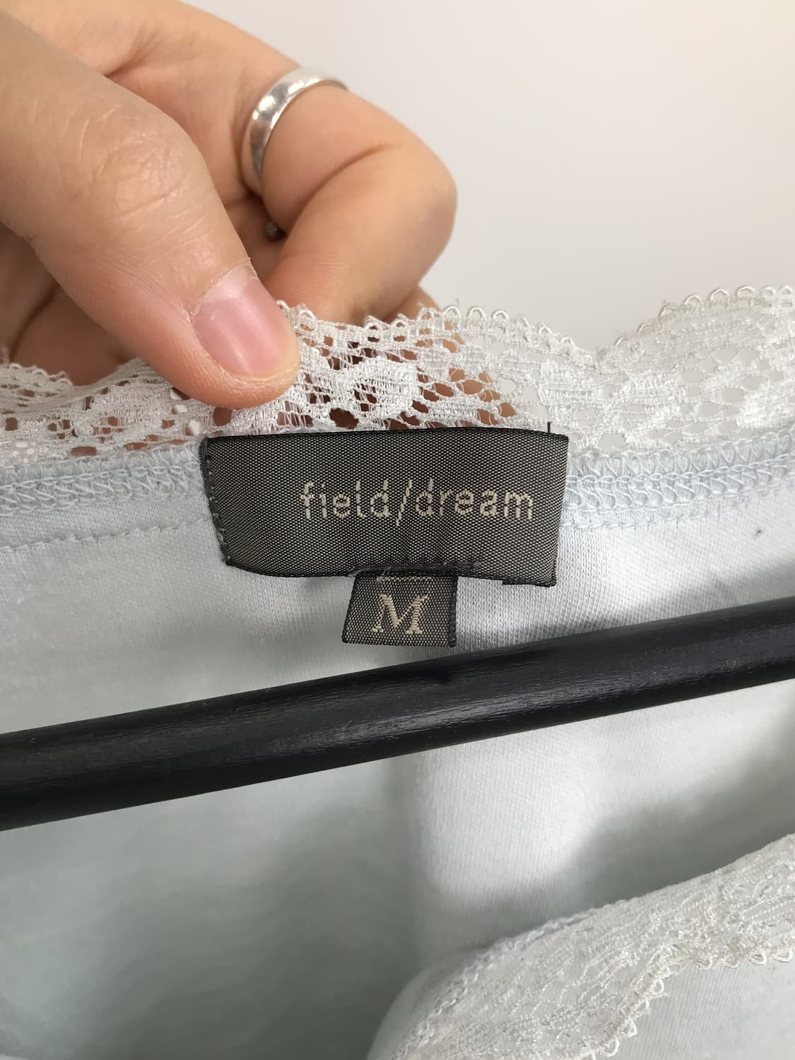 'Field Dream' Lace Sleeveless T-Shirts 상품이미지3