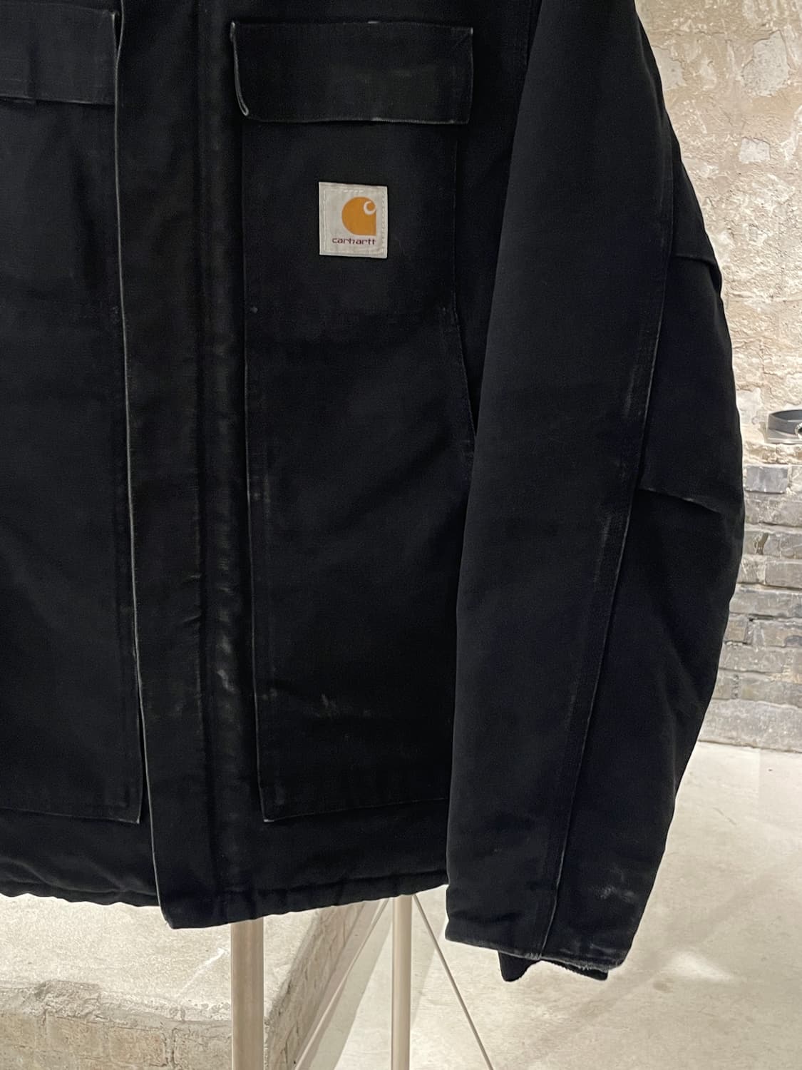 칼하트 C03 90’s 블랙 워크 자켓 상품이미지5