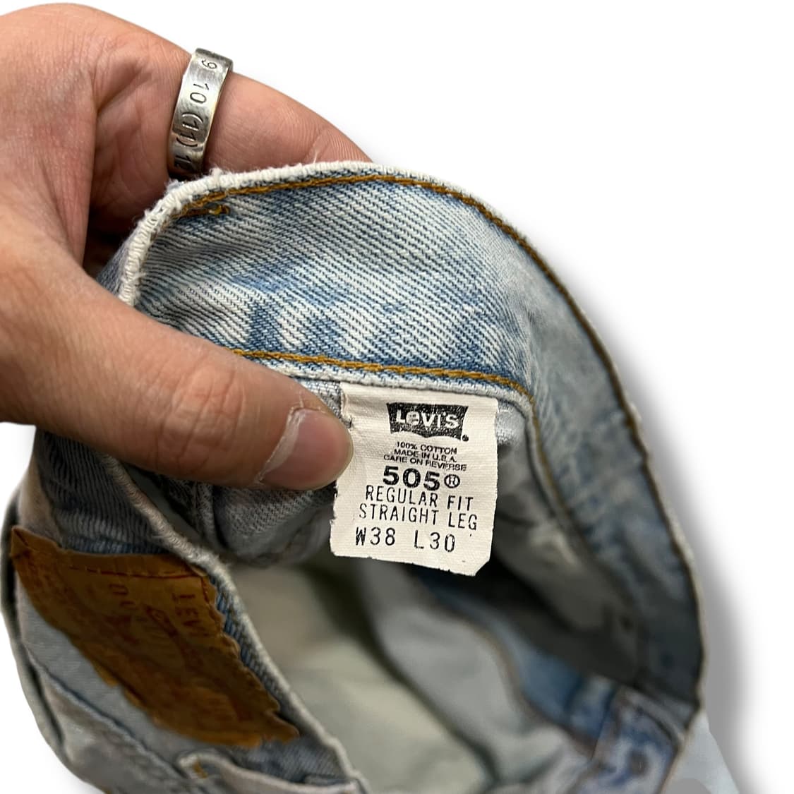 USA 리바이스 505 데님팬츠 y14217 상품이미지7