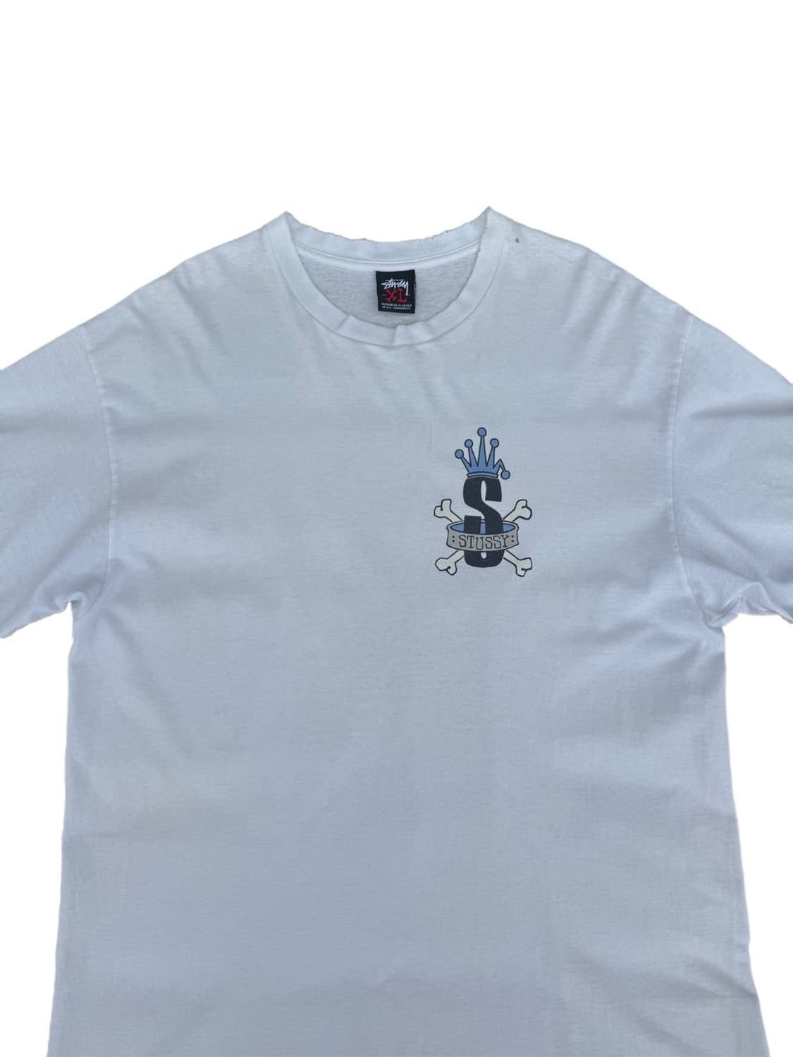 Mid 00s 스투시 Crown band logo 티셔츠 상품이미지3