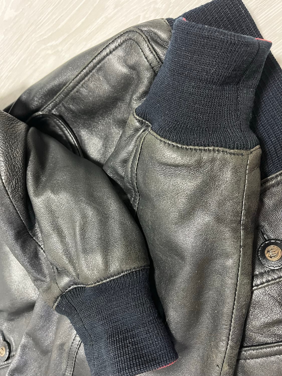 토라스 양가죽 a1 빈티지자켓 100-105 상품이미지4