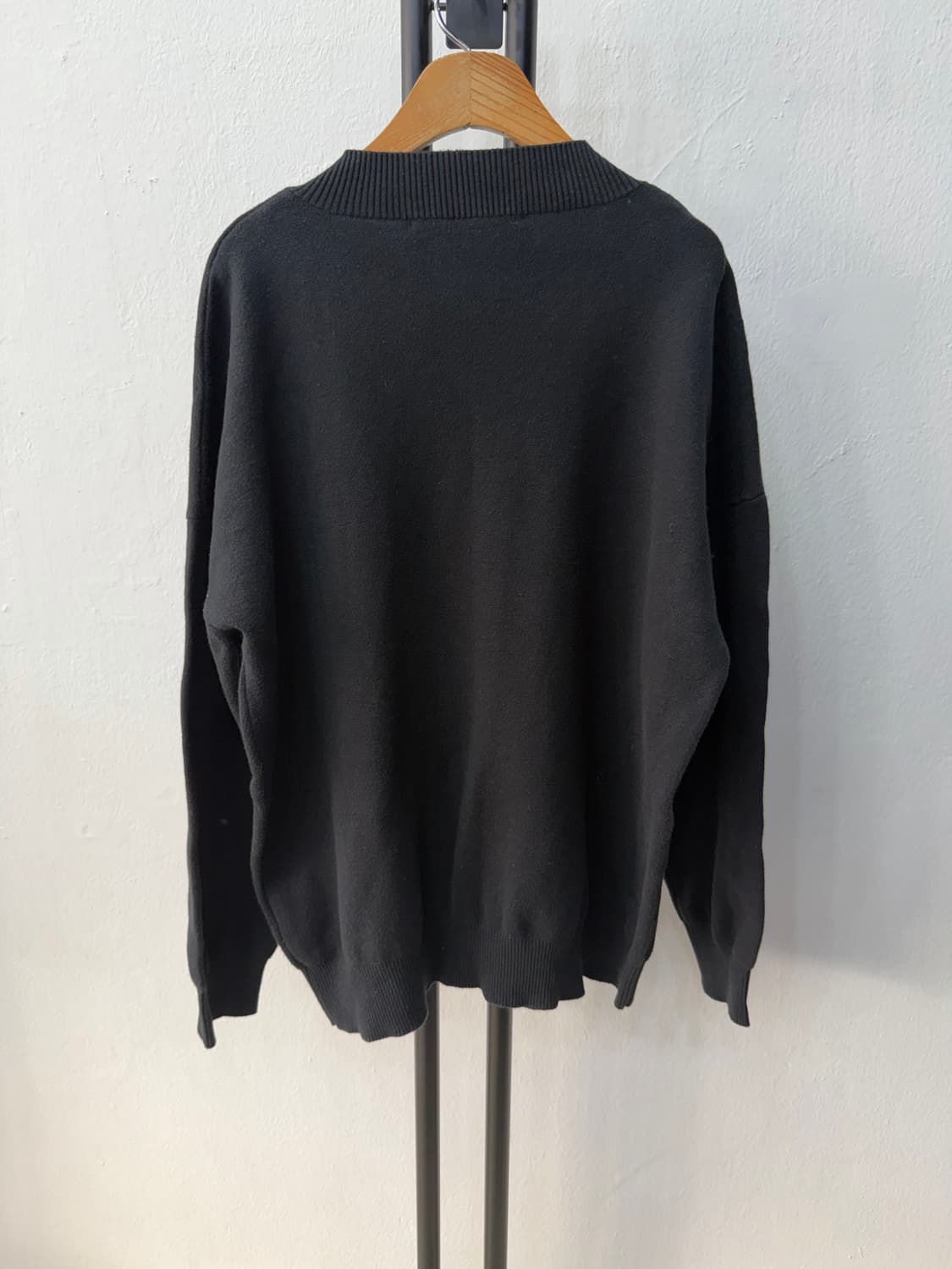 정품) 송지오옴므 지제로 22ss 오버핏 캐시미어 니트 맨투맨 95 상품이미지5