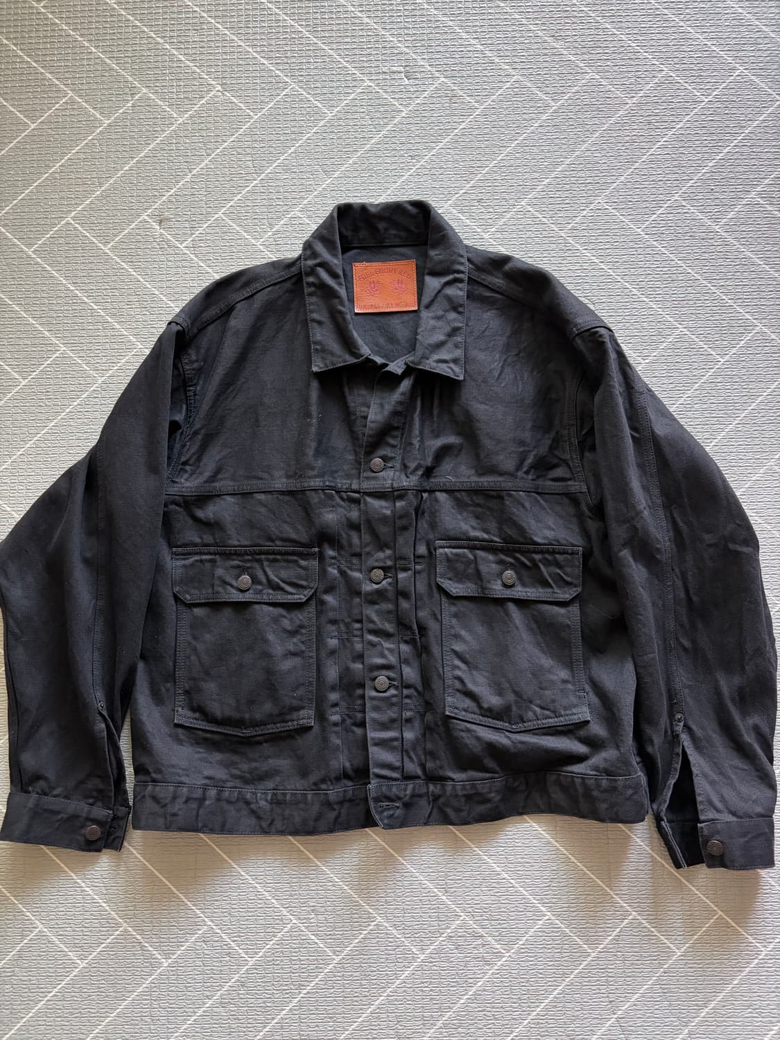 풀카운트 X A Leather 흑청자켓  [50 사이즈] 상품이미지3