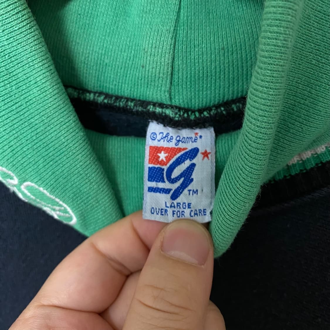 (L)빈티지 The game 보스턴 셀틱스 터틀넥 스웨트셔츠 맨투맨 상품이미지3