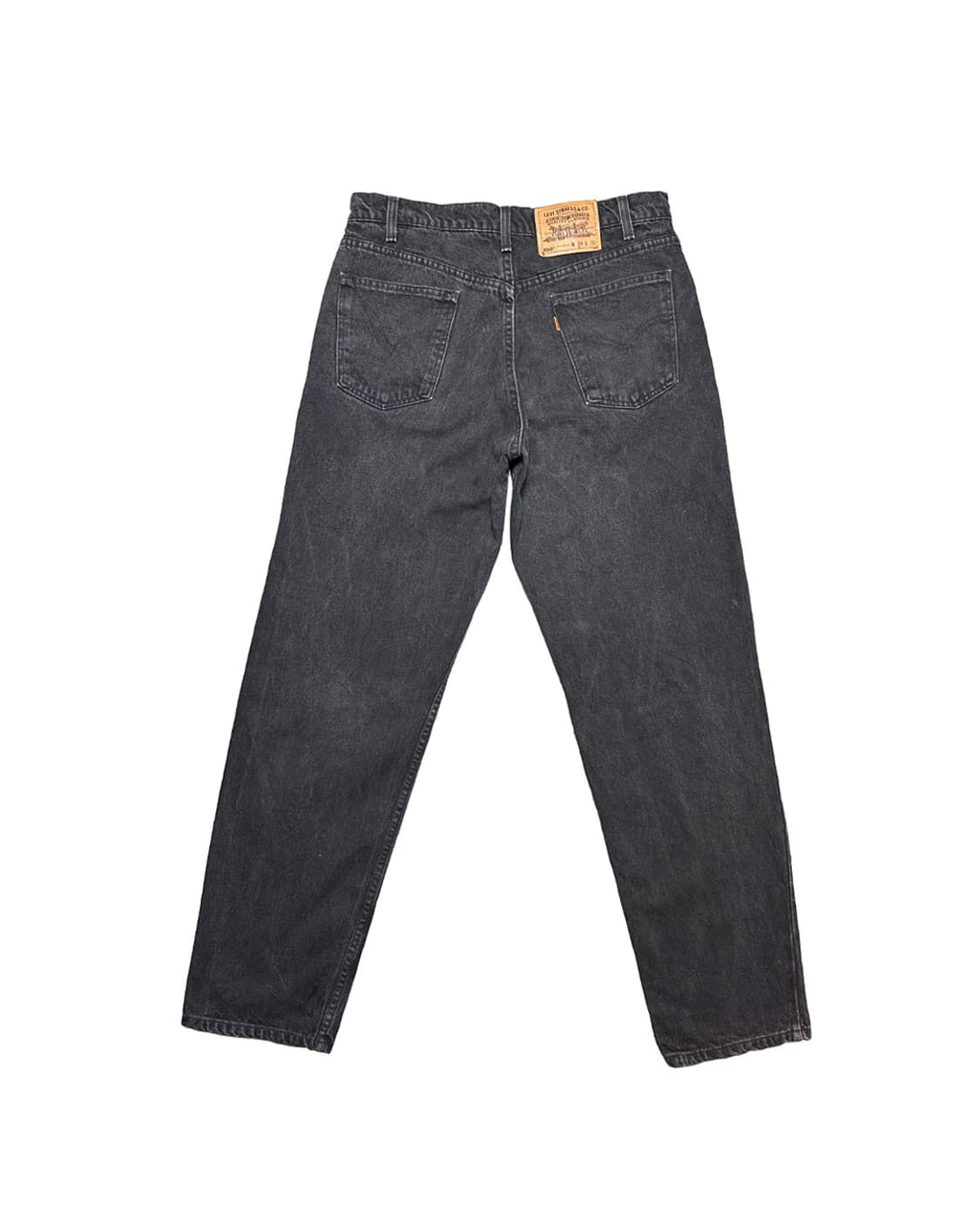 리바이스550 블랙 오렌지탭 데님 팬츠 34x32 상품이미지2