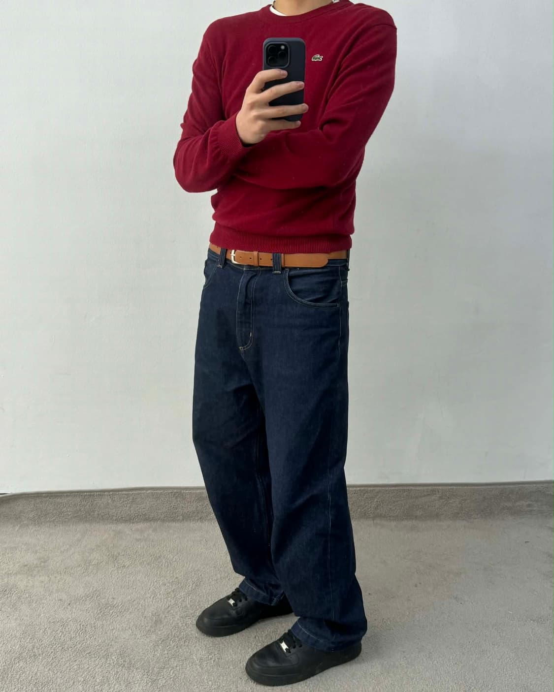 [4] 라코스테 캐시미어100 니트 스웨터 상품이미지4