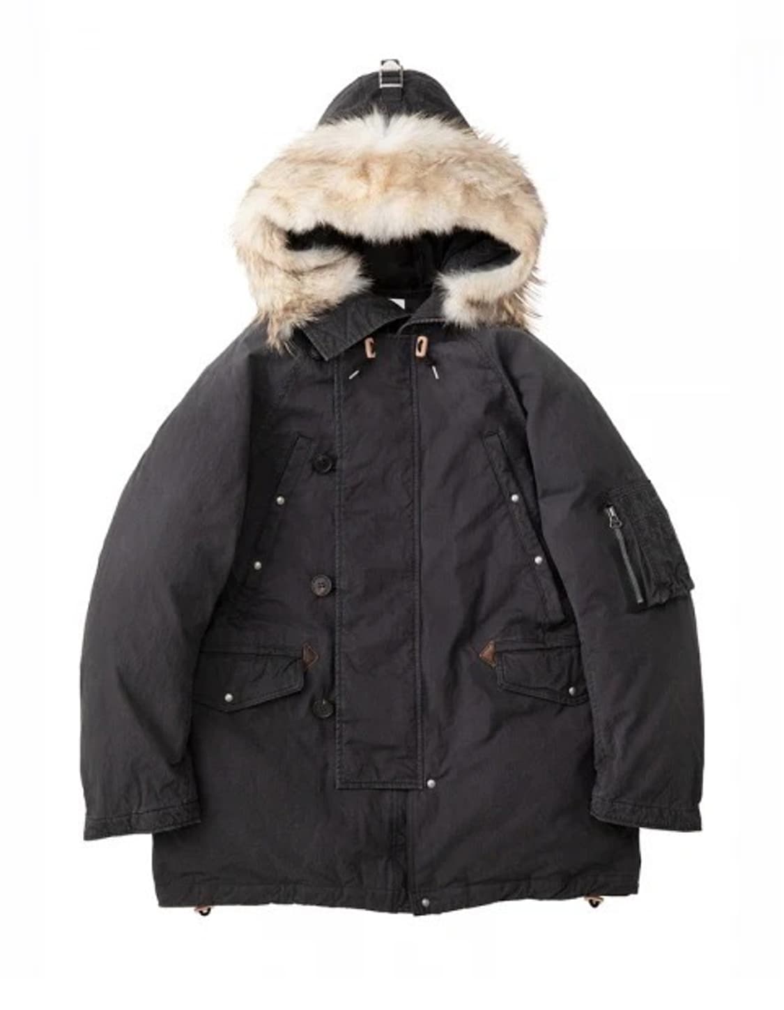 [2] 비즈빔 22AW 발데즈 다운 코트 (블랙) 상품이미지1