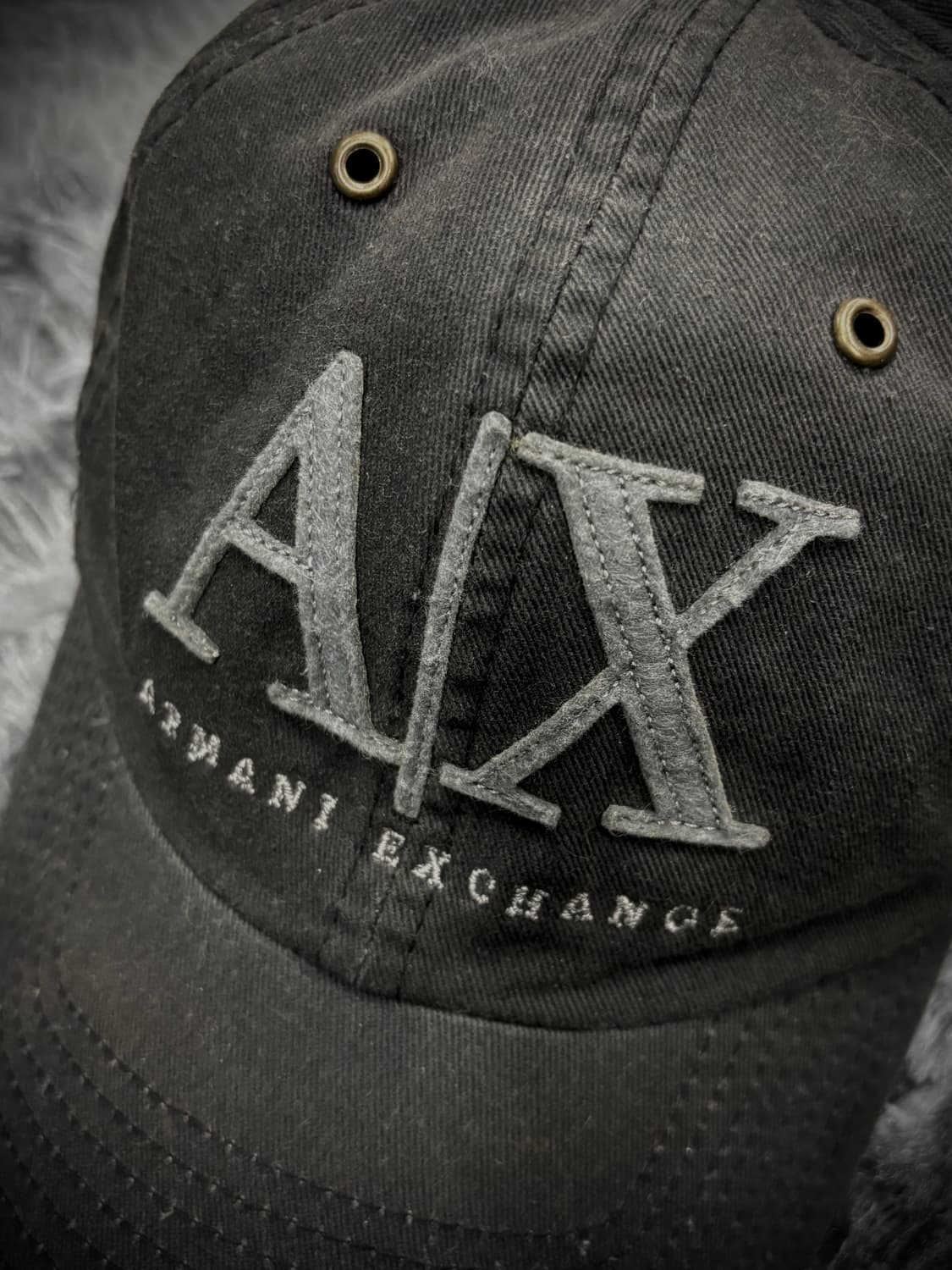 Armani Exchange 워싱 볼캡 상품이미지2
