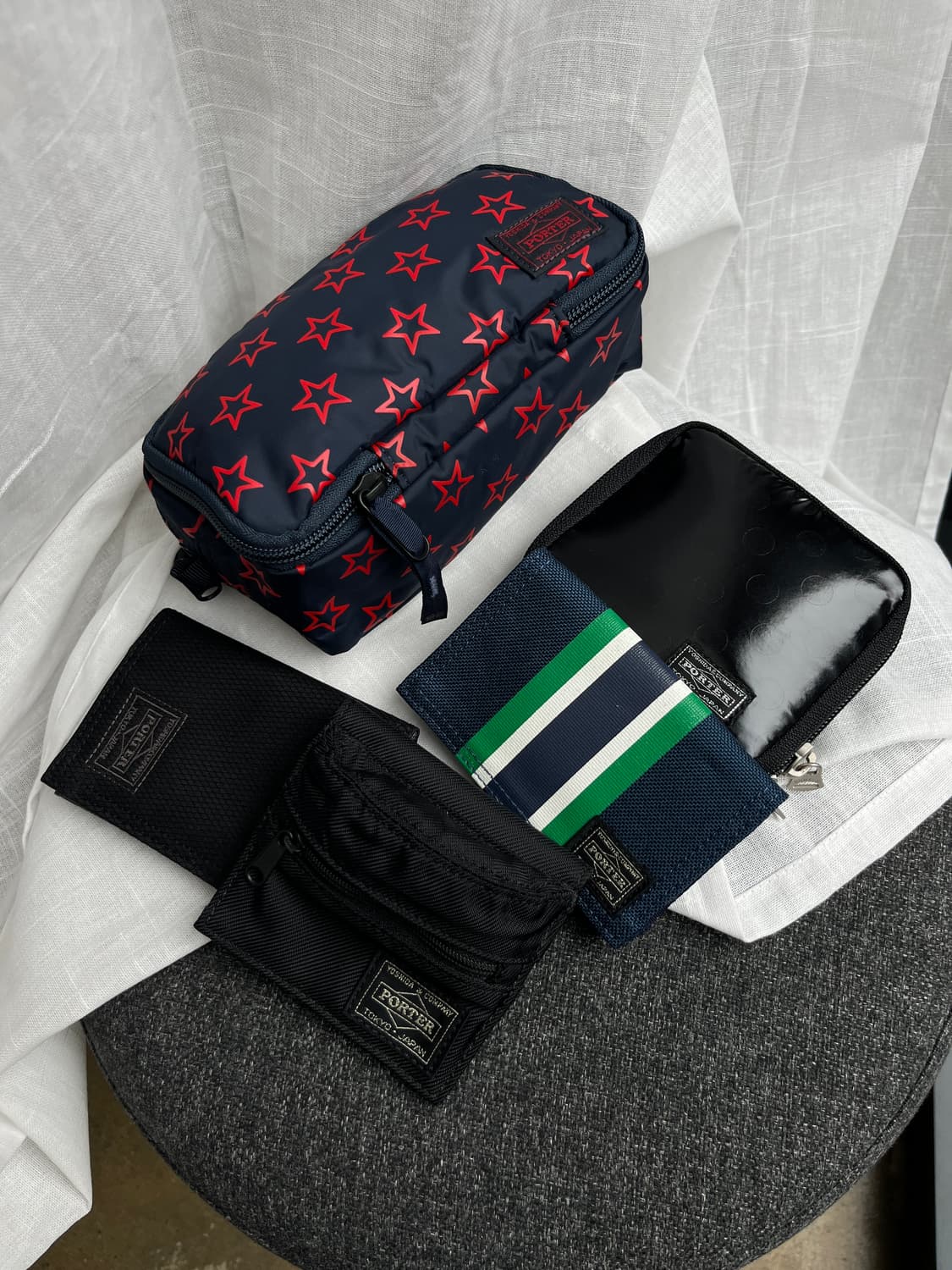 Porter 포터 그레이 로고 카드지갑 상품이미지3