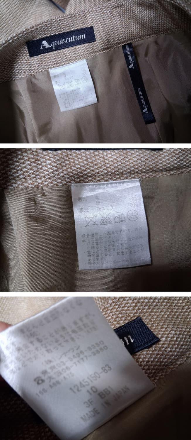 일본판 아쿠아스큐텀 실크혼방 순모 슬랙스 울팬츠 28인치

원산지 일본
 상품이미지9