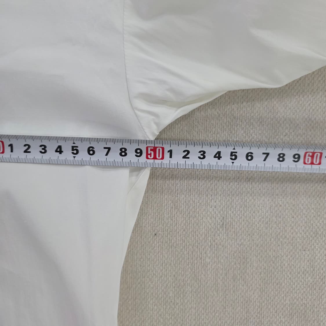 [S] 띠어리 화이트 코튼 셔츠 남방 0220J 상품이미지5