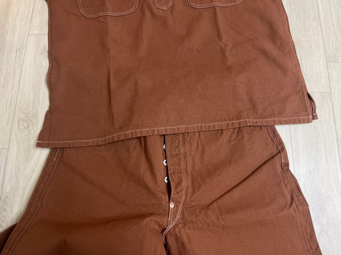 리바이스빈티지클로딩 LVC1870s 덕 클로즈드 프론트 점퍼 L 42 상품이미지9