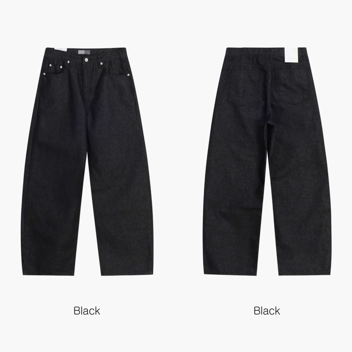 S,M) 헤링본 스트라이프 팬츠  상품이미지2