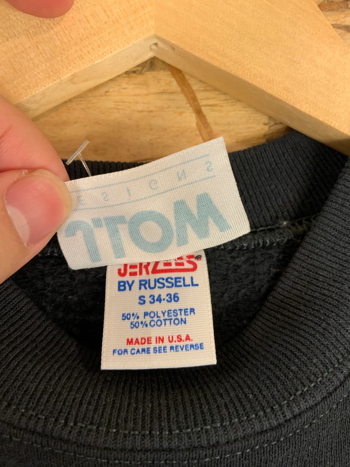 90s 러셀 빈티지 50/50 스웻셔츠 상품이미지3