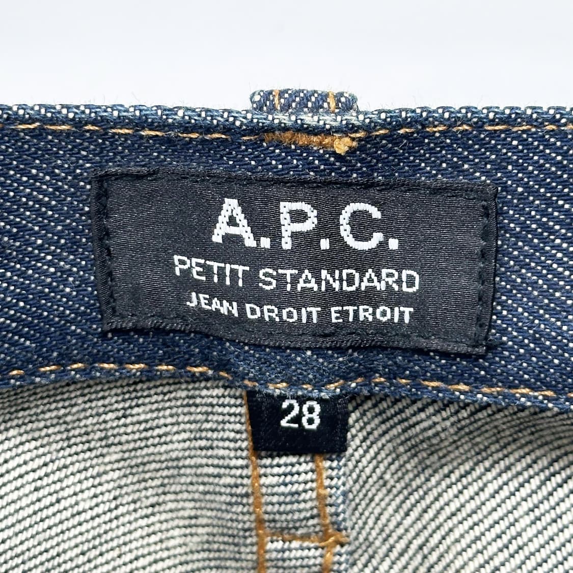 28 A.P.C. 아페쎄 슬림핏 생지 데님팬츠 상품이미지5