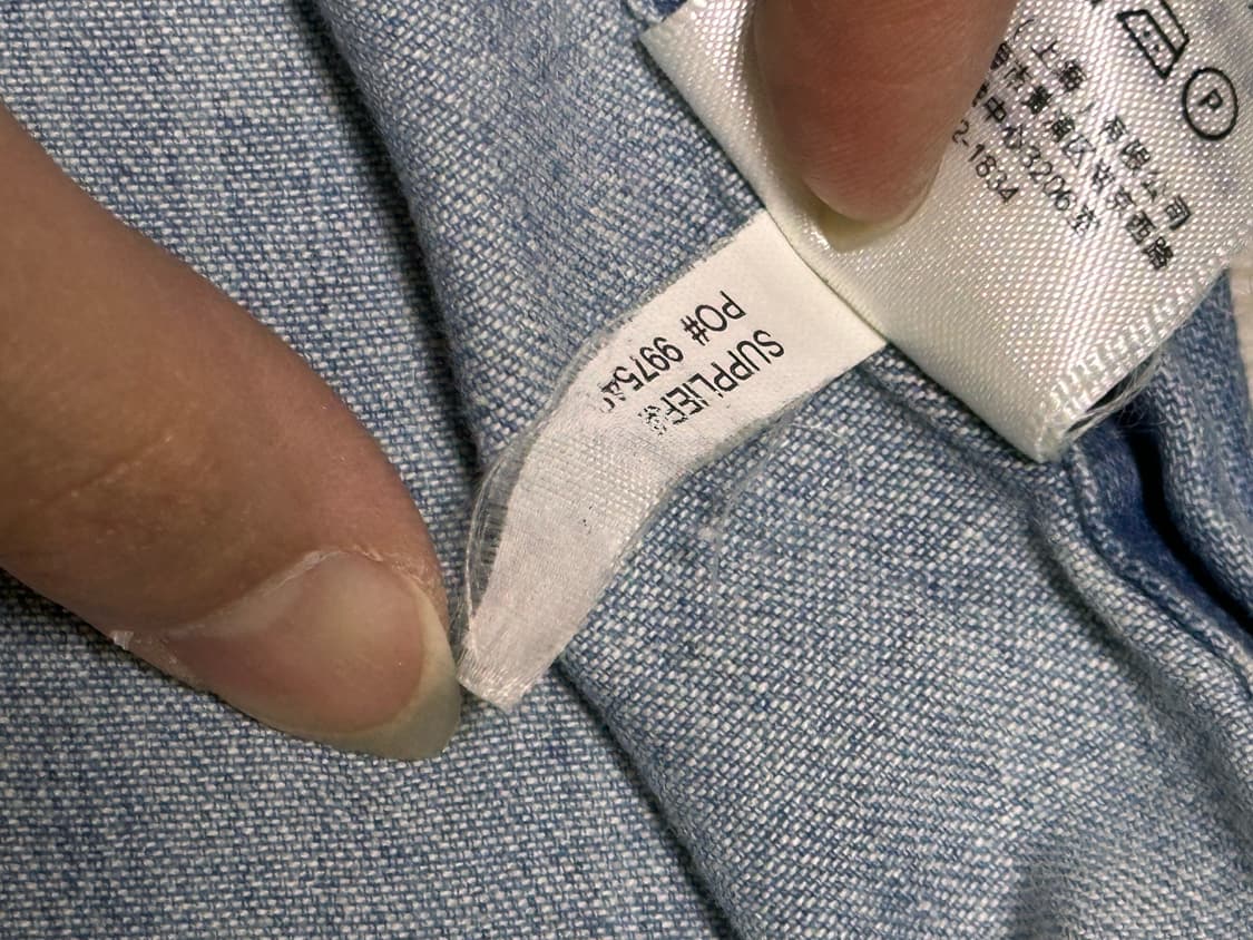 폴로랄프로렌 데님 셔츠 상품이미지4