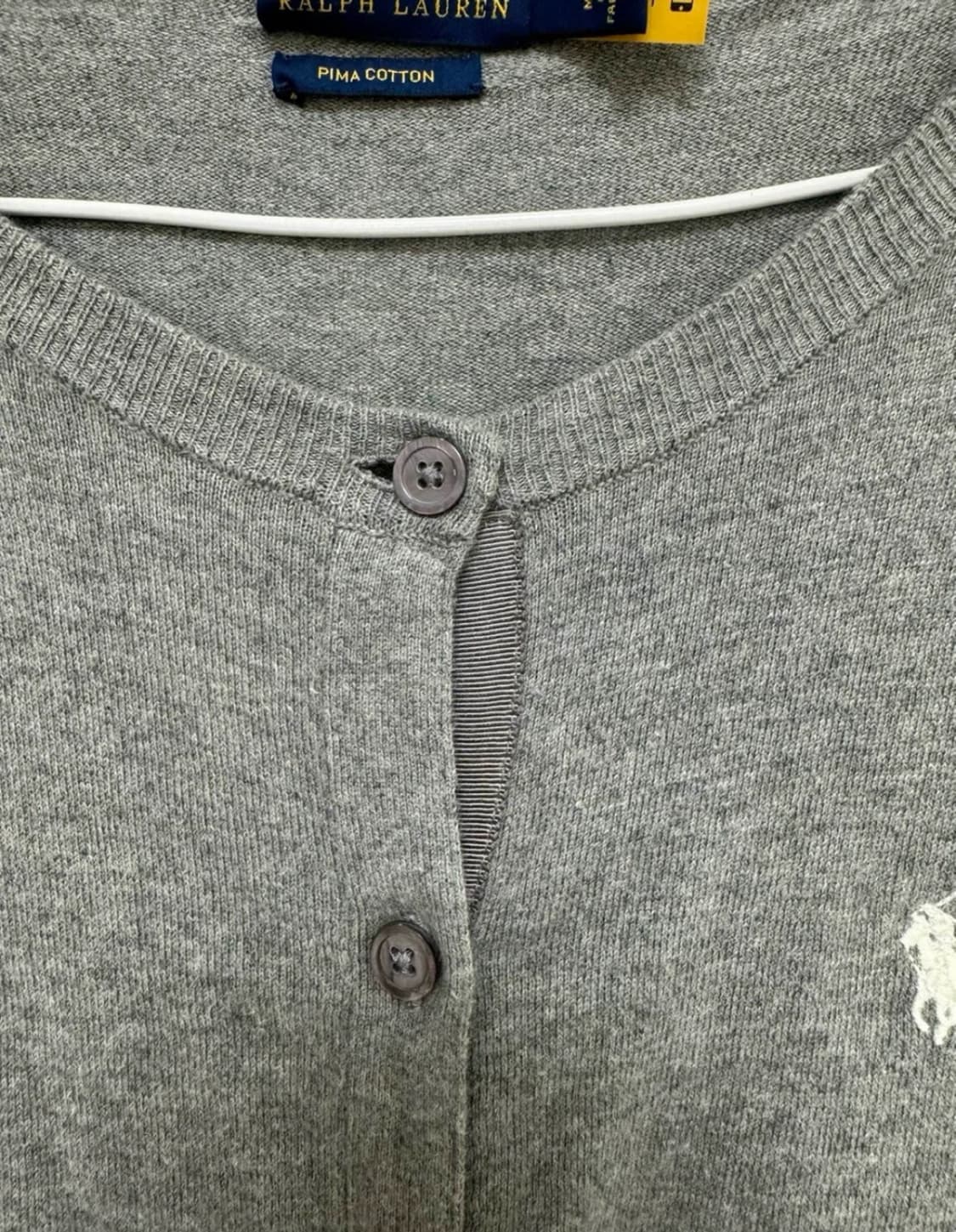 폴로피마코튼가디건m 상품이미지4