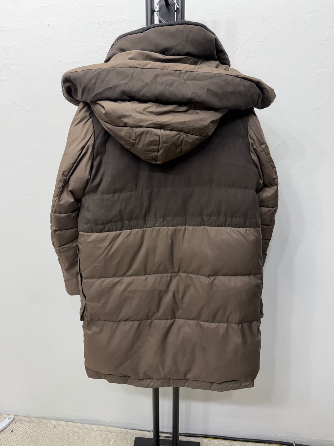 정품) TIME 타임 한섬 브라운 패딩 82 상품이미지5