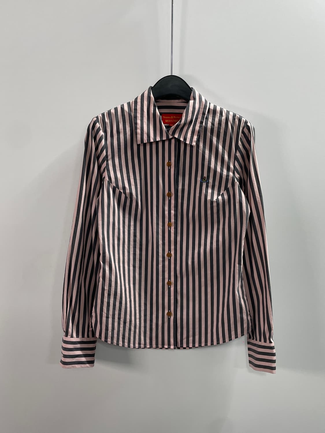 비비안웨스트우드 스트라이프 긴팔 셔츠 (on.256) 상품이미지1