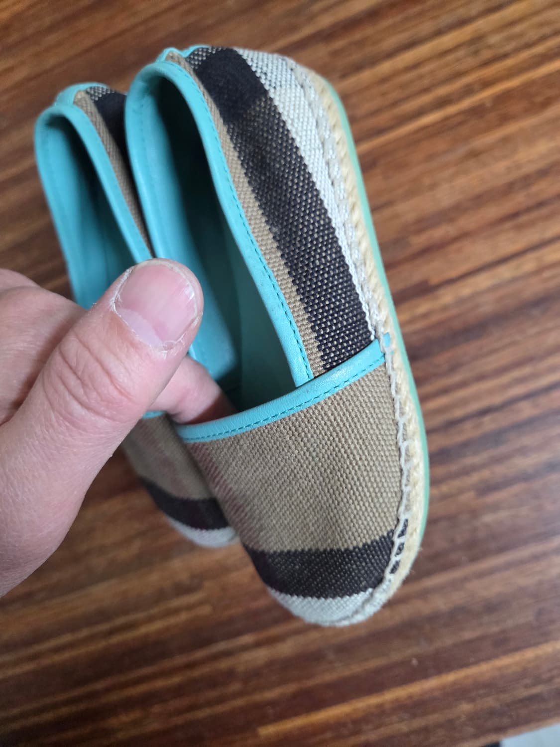 버버리 키즈 에스파듀 단화 26 대략 160 상품이미지7