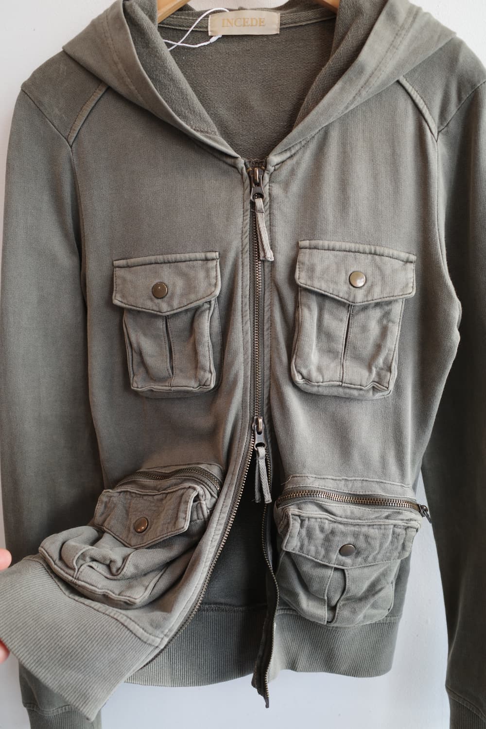 Japan brand 투웨이집업 유틸리티 후디 상품이미지5