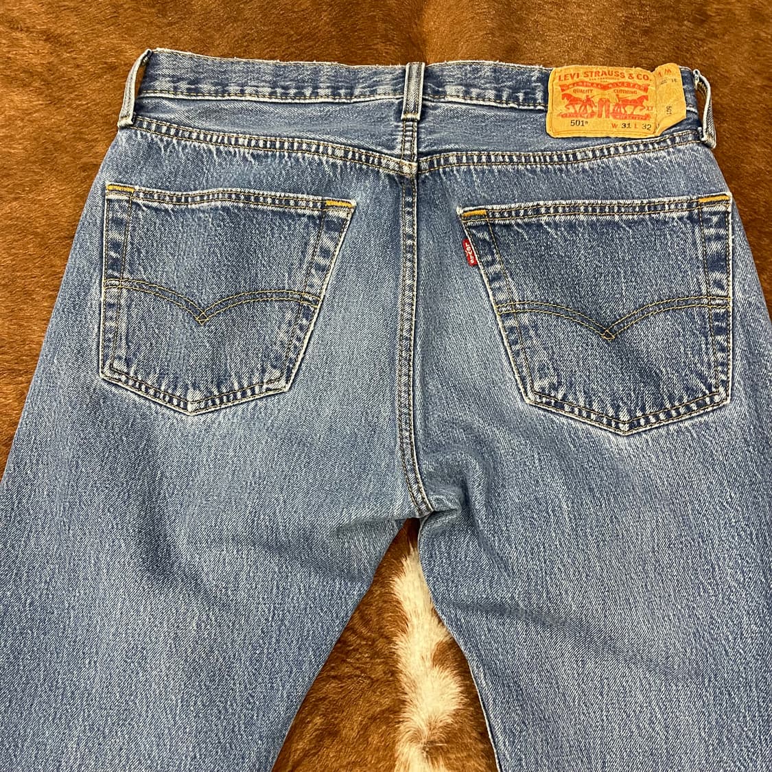 Levi's 리바이스 빈티지 워싱 팬츠 501 w31l32 상품이미지9