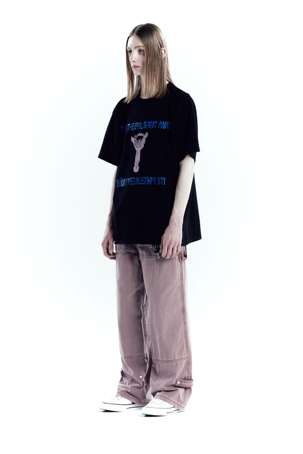 더바이닐하우스 스태츄 반팔 L (2회 실착 잠깐착용 새상품급) 상품이미지4