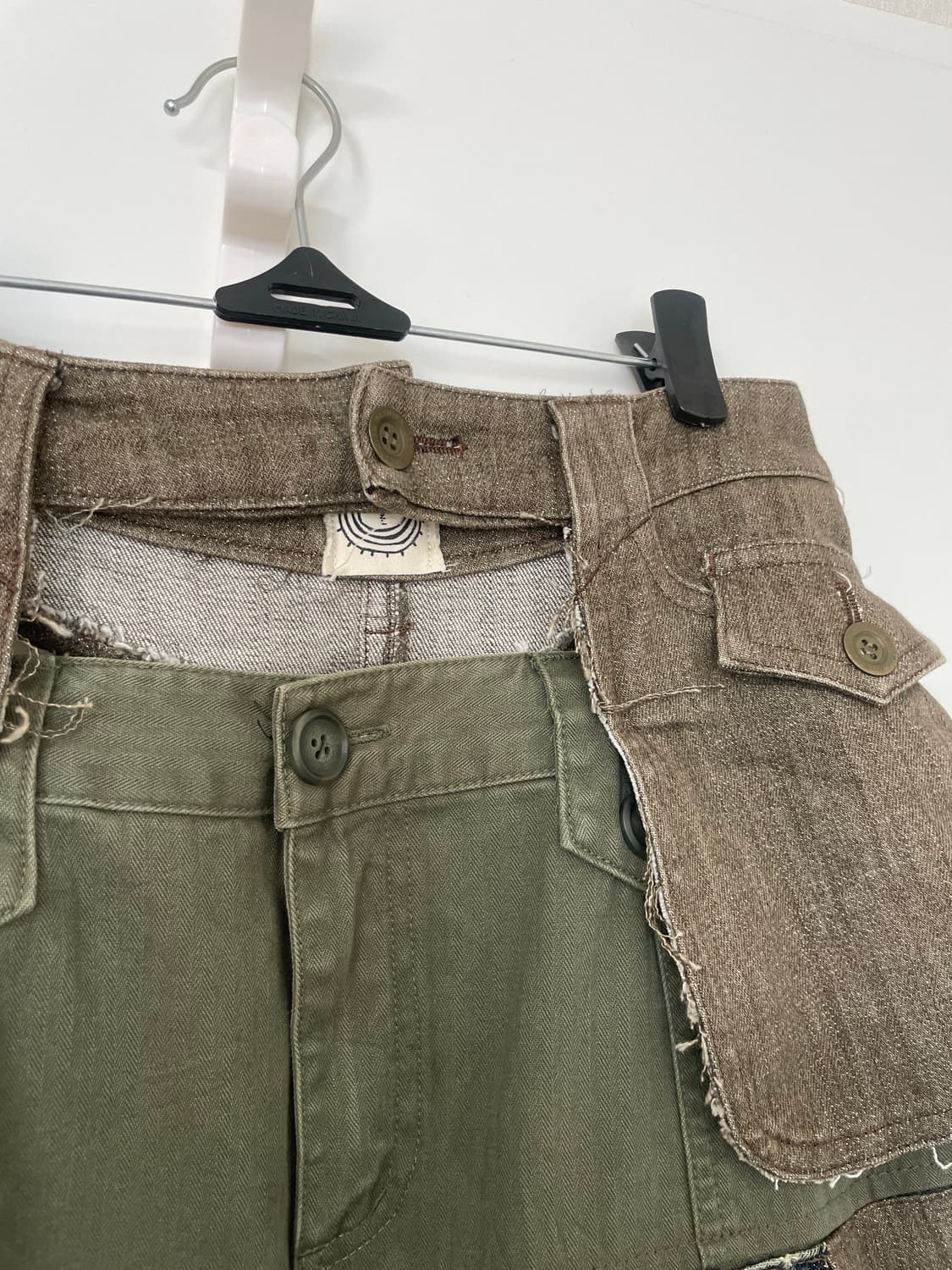 핸드메이드 데님 롱스커트 상품이미지3