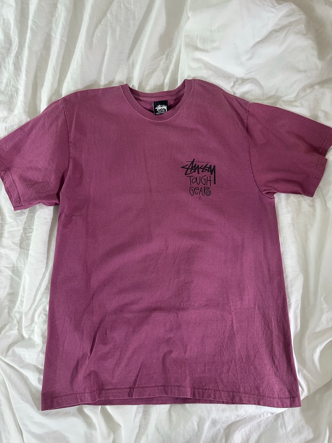 Stussy 24SS Tough gear tee (berry) 상품이미지2