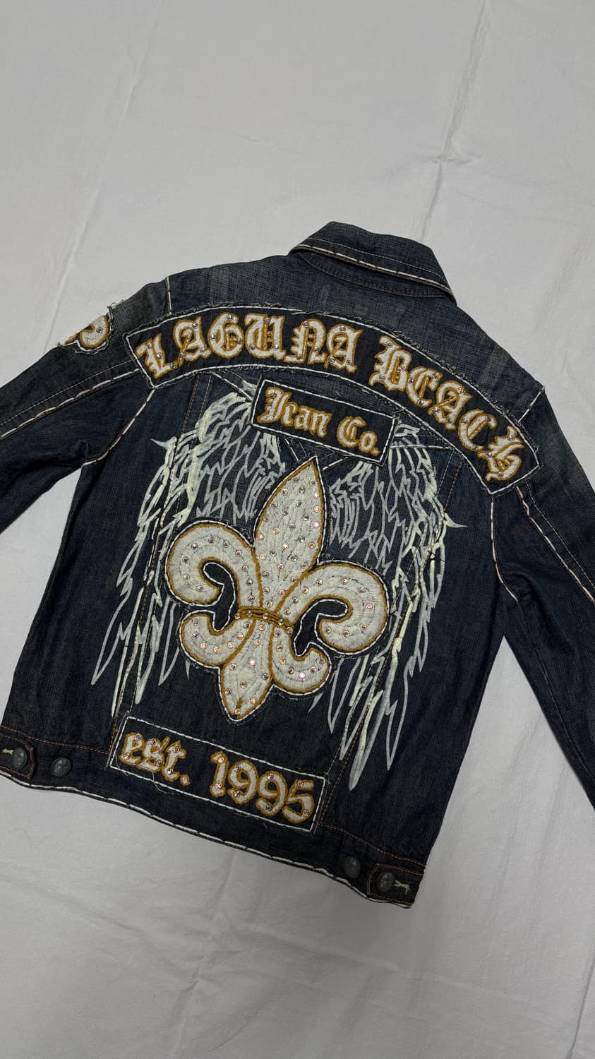 라구나비치 진 LAGUNABEACH JEAN 데님 자켓 상품이미지2