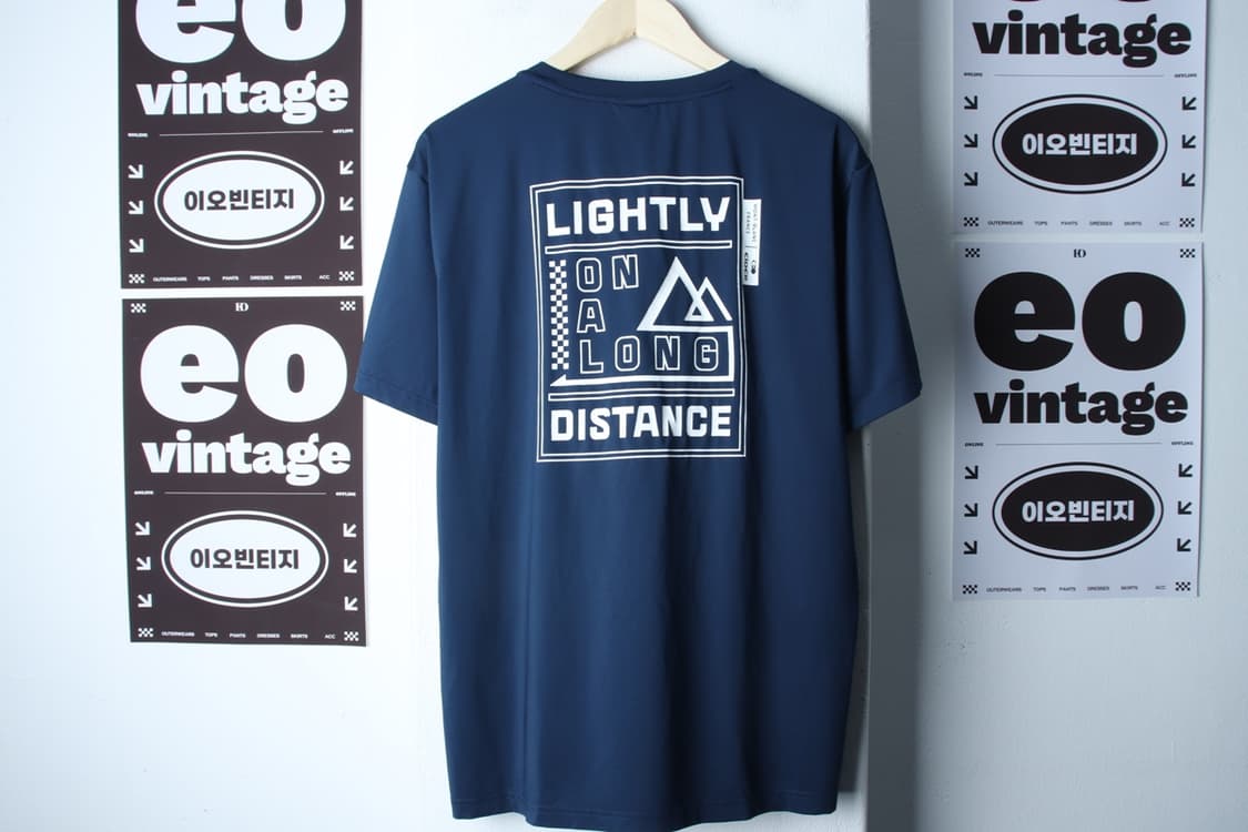 (2XL) 아이더 반팔 티셔츠 빅사이즈 기능성 네이비-H33632 상품이미지6